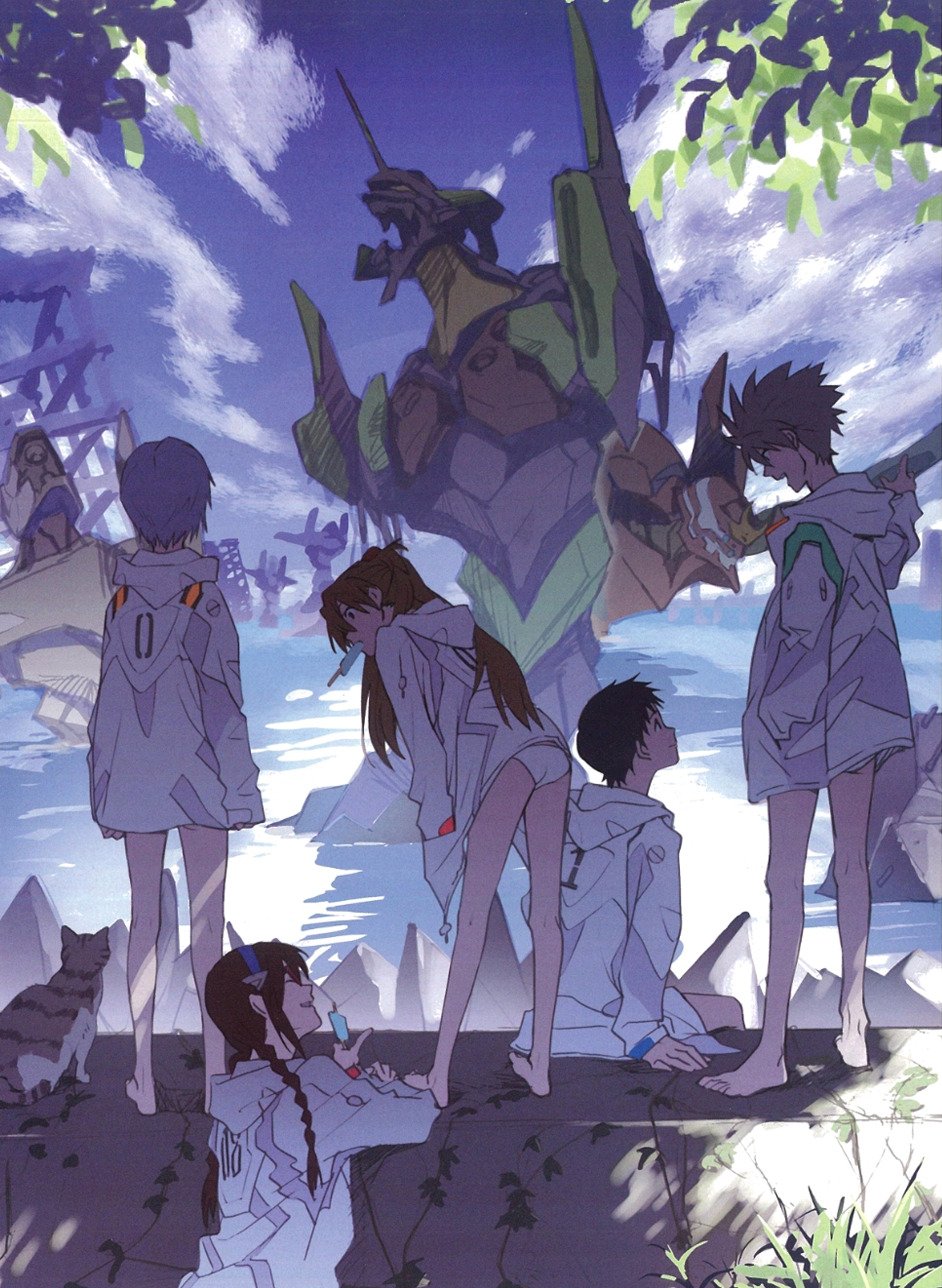 Bộ sưu tập ảnh ấn tượng từ vũ trụ Neon Genesis Evangelion.